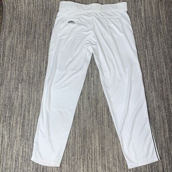 Brand New Rawlings‎ Men’s 2XL XXL White Semi Relaxed Fit Baseball Pants - Picture 9 of 9
